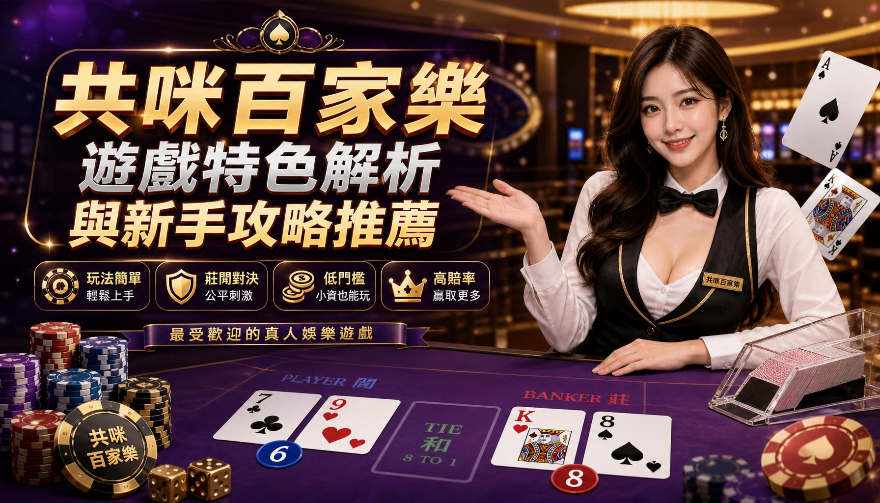 共咪百家樂遊戲特色解析與新手攻略推薦