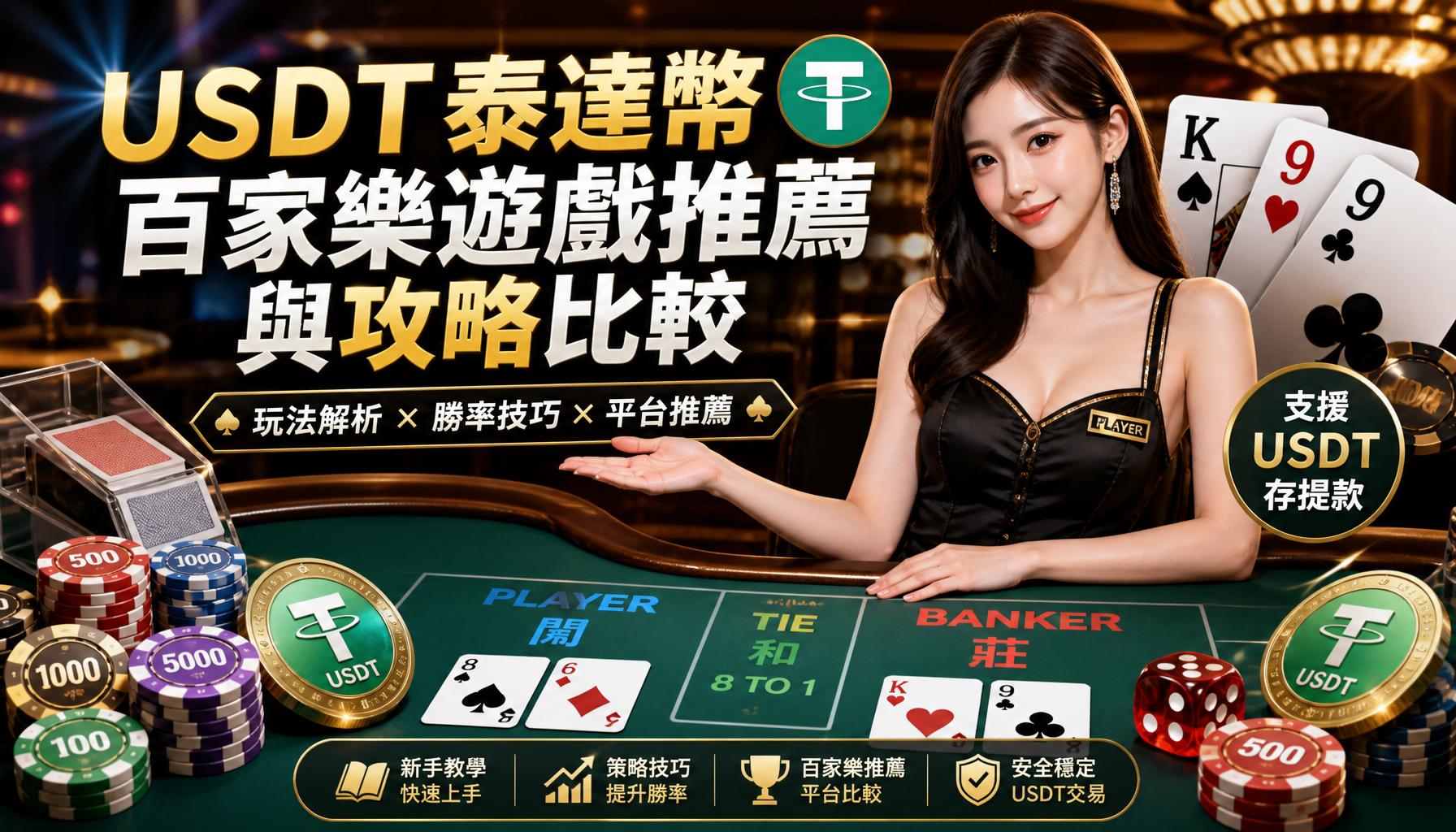 USDT泰達幣百家樂遊戲推薦與攻略比較